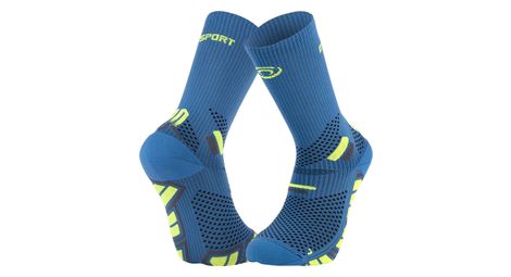 Chaussettes bv sport trail ultra.2 high bleu/jaune
