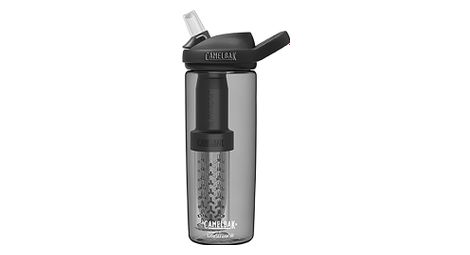 Gourde filtrante camelbak eddy+ filtrée par lifestraw 600 ml noir