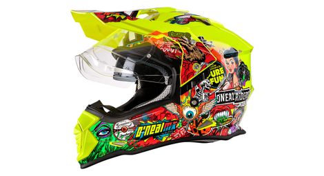 Casque integral o neal sierra ii crank jaune multi