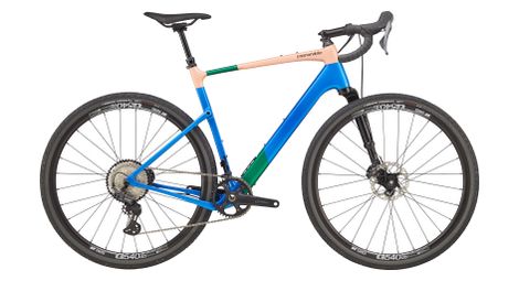 Gravel bike cannondale topstone carbon 2 lefty shimano grx 12v 700 mm blu