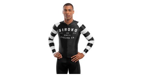 Maillot vélo manches longues homme cyclisme m2 summit noir