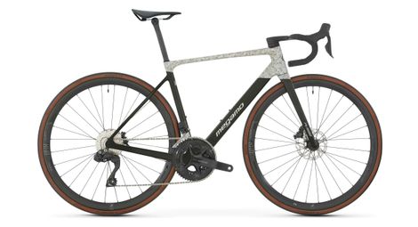 Vélo de route megamo raise 15 shimano 105 di2 12v 700 mm noir/gris/blanc 2026