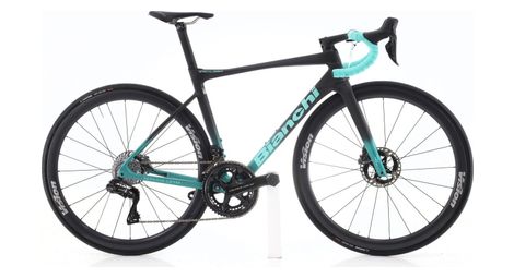 Produit reconditionné · Bianchi Specialissima Di2 12V · Gris / Vélo de route | Très bon état