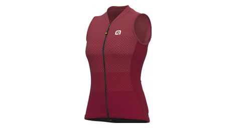 Maillot femme ale level s less bordeaux