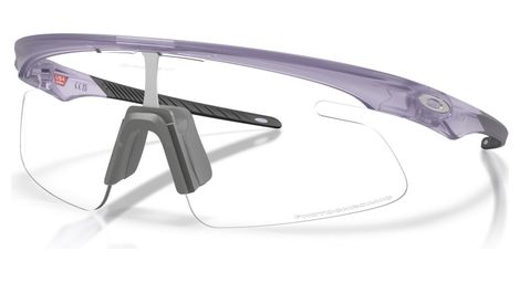 oakley rslv lite matte transparent lilac photochromic sunglasses ref oo9527d 0950
