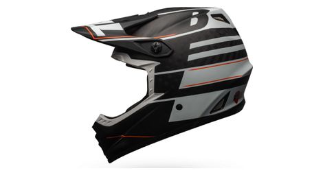 Casque Intégral Bell Full 9 Noir Mat Blanc