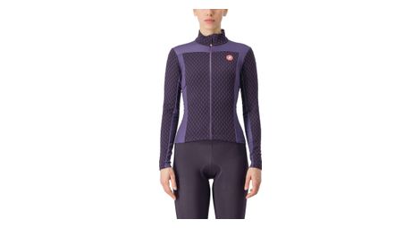 Chaqueta de manga larga castelli sfida 2 mujer morado