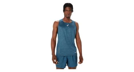 Camiseta de tirantes asics fujitrail runazul