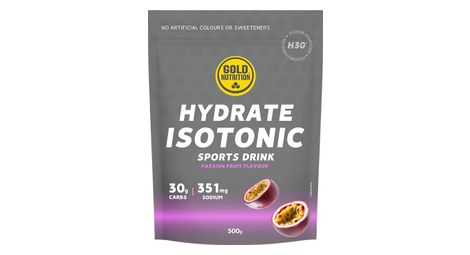 Boisson GoldNutrition Hydrate Isotonic H30 Fruit Passion 500G
