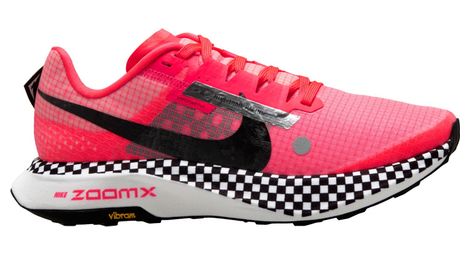 Nike ultrafly red women's trail shoe