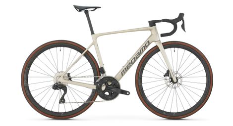 Vélo de route megamo raise 15 shimano 105 di2 12v 700 mm beige 2026