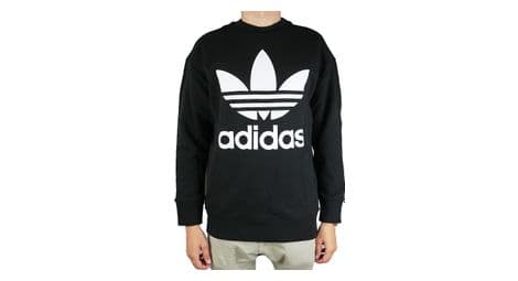 Adidas originals trefoil over crew cw1236, homme, noir, sweat-shirt