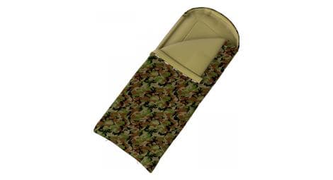 Sac de couchage husky matelassé gizmo army 20 -5°c 220 x 90 cm - vert armée