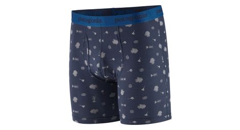 Boxer patagonia essential briefs 6 bleu
