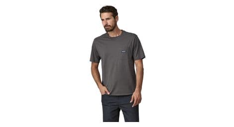 T-shirt patagonia daily pocket gris