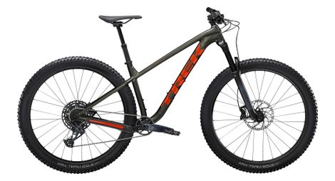 Hardtail mtb trek roscoe 8 sram gx/nx eagle 12s 29'' mattschwarz oliv 2023