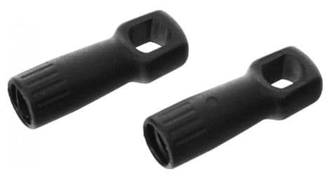 Neatt presta valve core remover caps (paar) schwarz