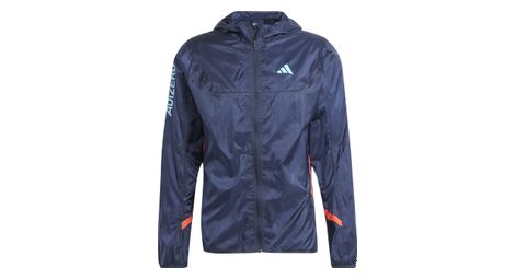 Adidas performance adizero waterproof jacket blue