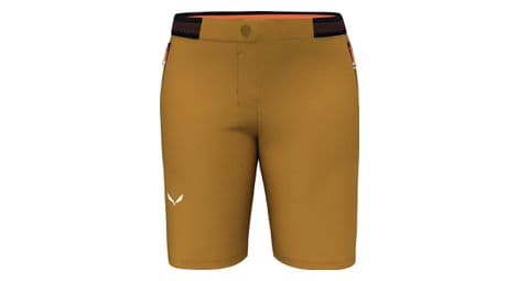 Short femme salewa pedroc marron