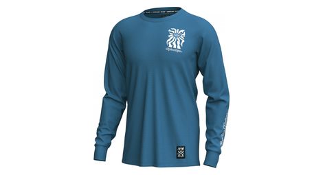 Maillot Manches Longues Troy Lee Designs Skyline Ride Bleu