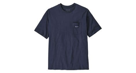 T-shirt patagonia daily pocket bleu