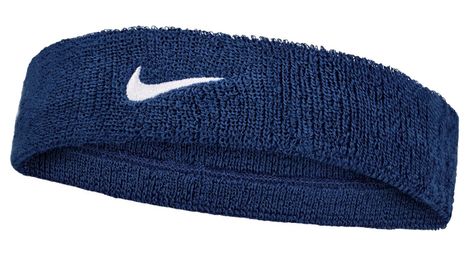 Bandeau éponge nike swoosh classic bleu