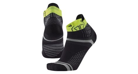 Chaussettes Sidas Run Feel Noir/Jaune