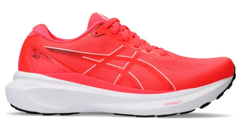 Asics gel kayano 30 running shoes pink red women's