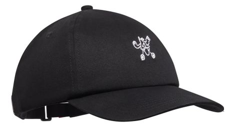 Chrome dad hat black