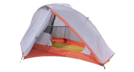 Tente forclaz trek 900 autoportante 1 personnes gris orange