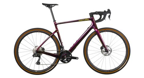 Prodotto rigenerato - gravel bike cervélo áspero shimano grx 815 di2 11v 700 mm violet sunset 2022 56 cm / 175-185 cm