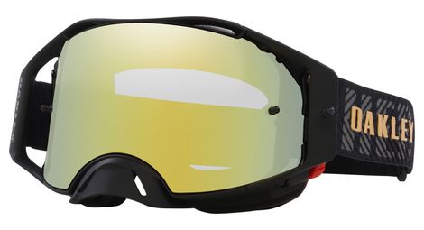 Masque oakley airbrake mx x herlings / 24k iridium / ref : oo7046-f9