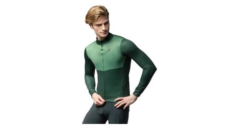 Maglia a maniche lunghe alé dual gravel khaki