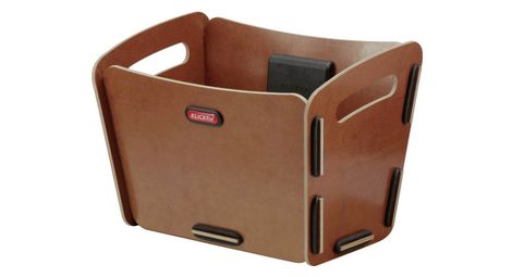 Panier klickfix av arrondi radkiste bois naturel