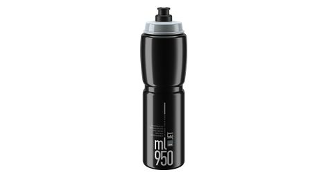 Borraccia elite jet 950 ml nero/grigio