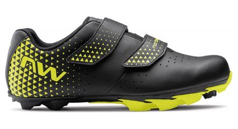 Chaussures vtt northwave spike 3 noir jaune fluo