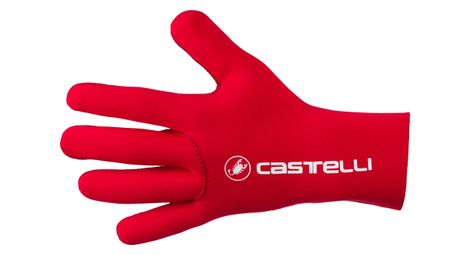 CASTELLI 2017 DILUVIO C Gloves Red