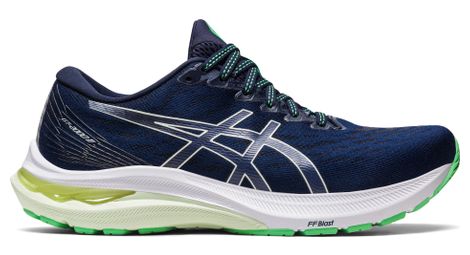 Chaussures de running asics gt-2000 11 bleu vert femme