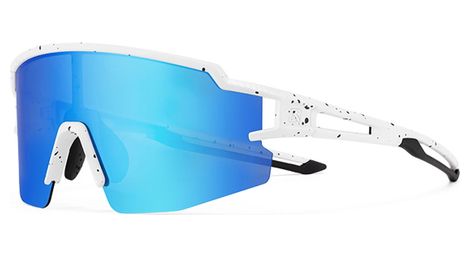 ROCKBROS Lunettes Vélo Enfant Polarisées UV400 Blanc Rose