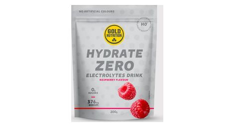 goldnutrition hydrate zero h0 raspberry energy drink 200 g