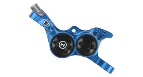 Hope rx4 front caliper + post mount mineral oil blue hbspc77b