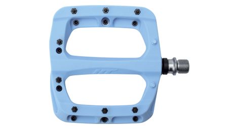 Coppia di pedali ht nylon pa03a sky blue 292c