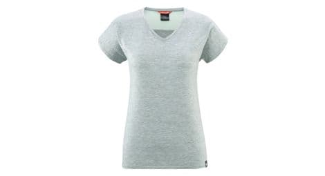 T shirt manches courtes lafuma skim tee femme gris