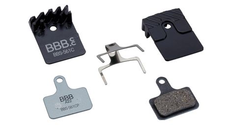 pair of bbb discstop coolfin organic pads for shimano dura ace ultegra 105 tiagra grx