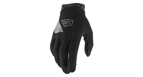 Guantes largos para niños 100% ridecamp negro