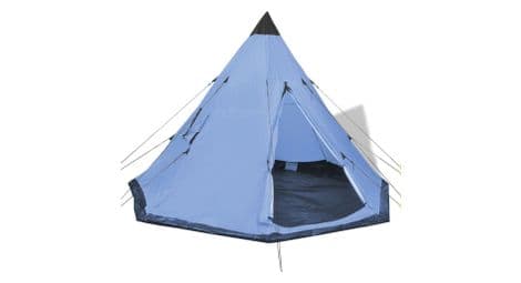 Vidaxl tente pour 4 personnes bleu