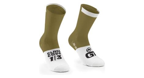 Assos gt c2 khaki unisex socks 35-38