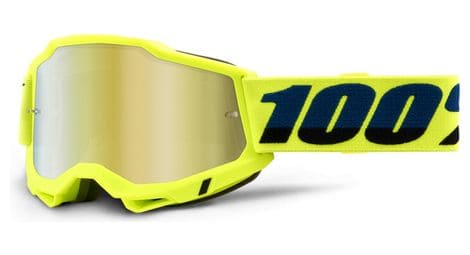 100% accuri 2 goggle | yellow | gold mirror lenses