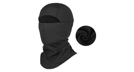 Bonnet Balaclava Thermique Hiver Couvrecou noir