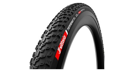 Vittoria Terreno T70 Gravel a granulometria grossa per gare di resistenza, 700 mm, tubeless ready, pieghevole, fascia anti-foratura, mescola Endurance, grafene